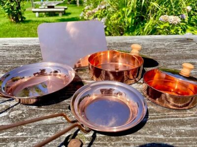 ​熱伝導率と蓄熱性に優れた純銅キッチンギアセット「COPPER’S」