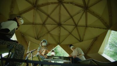 東洋製罐グループ、組立式ダンボールテント「DAN DAN DOME」を提供開始