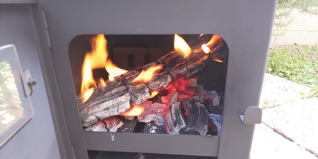 「Porti oven」wood stove