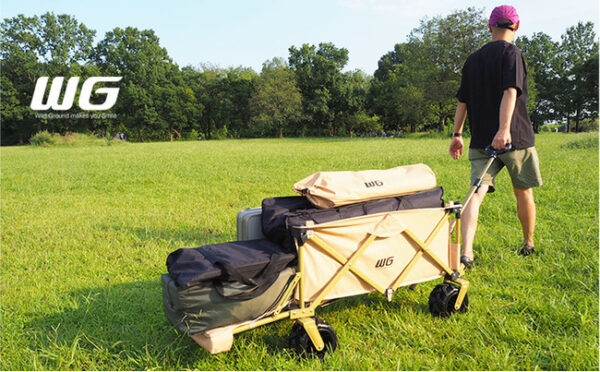 WG（Wild Ground）が使い勝手抜群のアウトドア用キャリーワゴンを発売