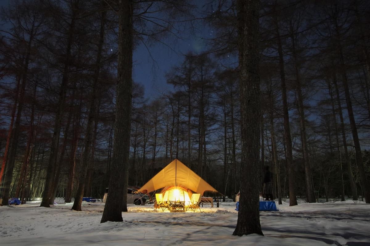 冬キャンプ　楽しみ方