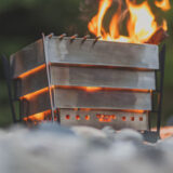 HangOutの焚火台『komorebi』は煙突効果で燃焼効率がよい