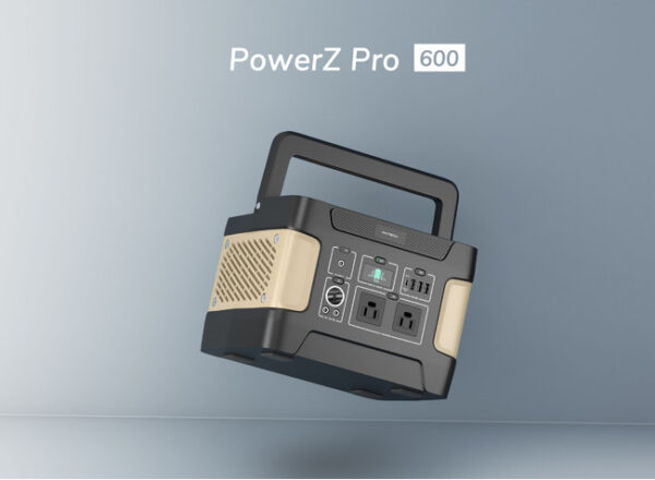 コスパ最強のポータブル電源「PowerZ Pro 600」の在庫復活！第2弾セール実施中！
