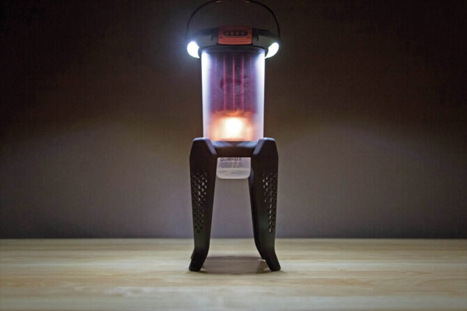 停電時にも活躍、燃料たった44mlで8時間点灯する超エコな「ルミナイザーランタン」