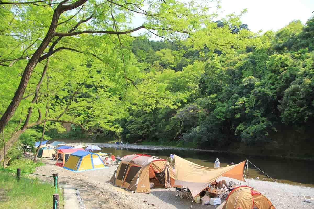 川遊び可能なキャンプ場 関東
