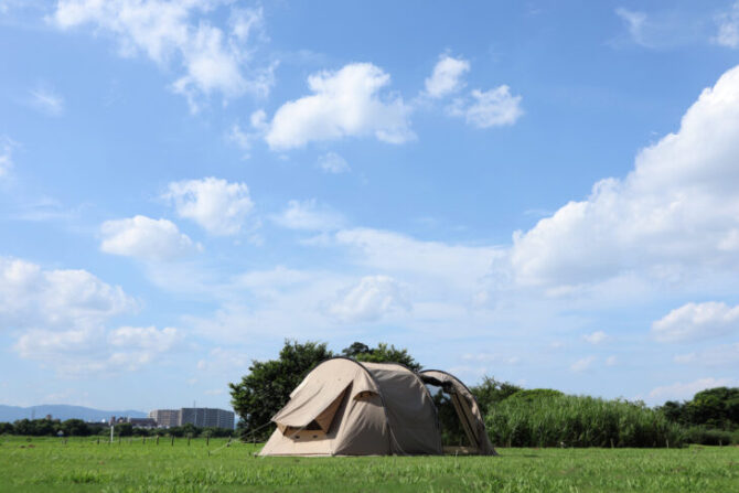 夏キャンプに必須！通気性抜群なテントを紹介