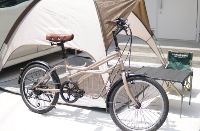 カゴがなくても荷物が運べる自転車「TOTE-BIKE（トートバイク）」を発売