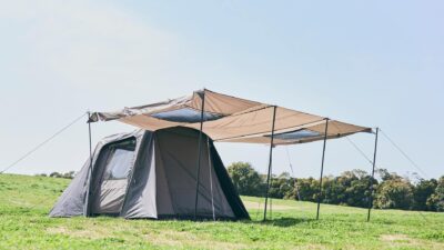 キャンプ用品ブランドM.W.Mから、新型エアーテントシェルター「READY Tent 2」が登場