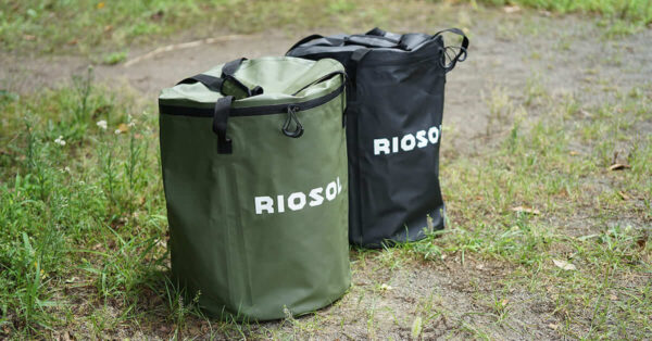 デザイン性と機能性を兼ね備えた折りたたみバケツ「RIOSOL キャンピングソフトバケツ」が新登場