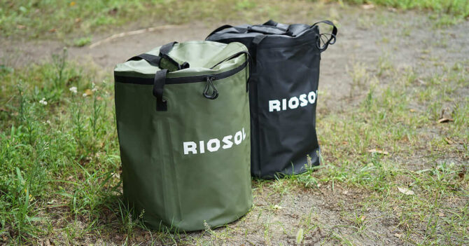 デザイン性と機能性を兼ね備えた折りたたみバケツ「RIOSOL キャンピングソフトバケツ」が新登場
