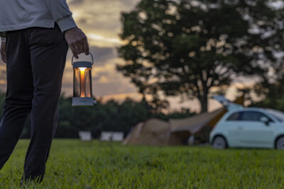 円柱形のグローブで360°光を広げる。FunLogy初のLEDランタン「FunLogy Lantern」が一年の開発を経て発売に