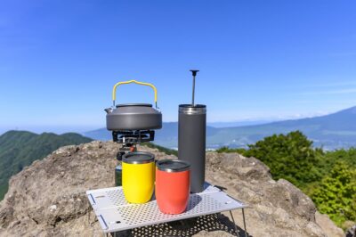 登山に持っていきたいコーヒープレスで手軽においしくコーヒーを楽しもう