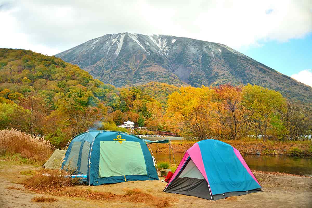 関東　紅葉キャンプ