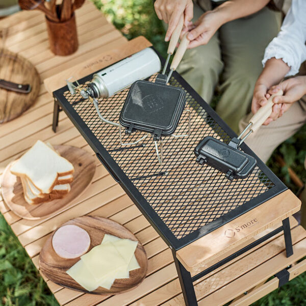 S’moreから手軽に作れる ホットサンドメーカー＆ワッフルメーカー