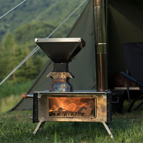長時間燃焼できるペレット用燃焼キット「Fire sitter」発売