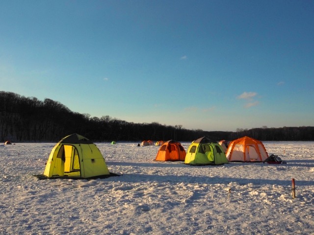 四国　雪中キャンプ