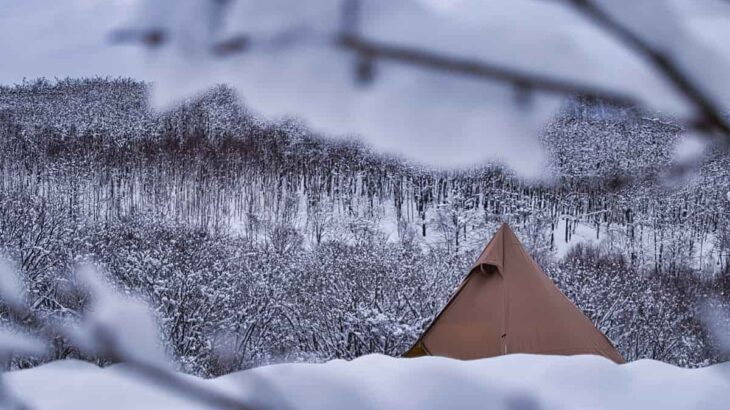 雪中キャンプで映えるワンポール(ティピー)テント5選