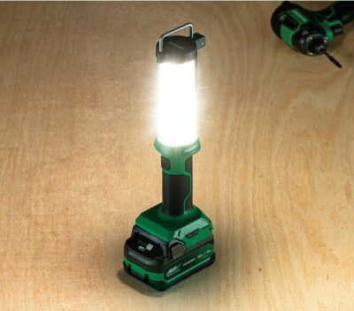 電動工具ブランド「HiKOKI」からコードレスランタン「UB 18DF」発売、白色と暖色が使えて仕事・レジャーにも