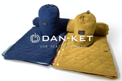 発熱・保温するUSBヒーターブランケット「DAN-KET」