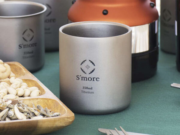 春のアウトドアシーズンは 「S’more」のチタン系食器でアウトドアの食事をより快適に楽しもう！