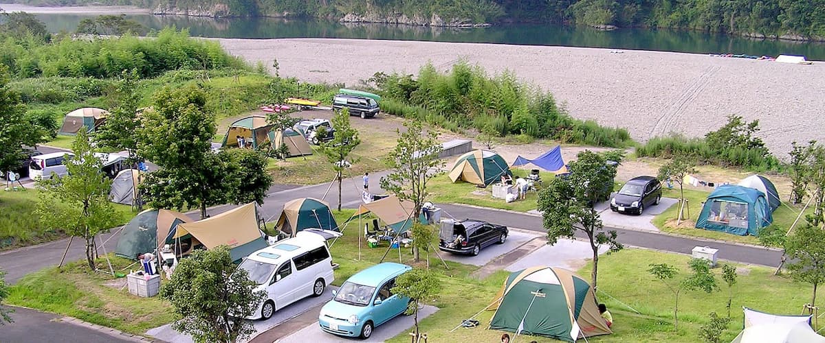春キャンプ 四国のキャンプ場