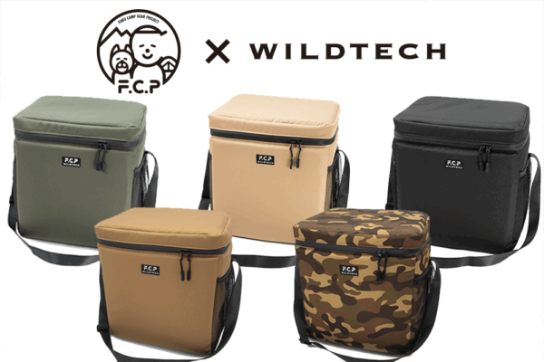 WILDTECHがキャンプ系YouTuber FUKUと共同開発した「カンガルークーラーバッグ」