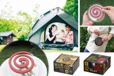 アウトドアの虫よけに。太巻タイプで煙が多く、ガンガン使える「厚太巻強力防虫香」