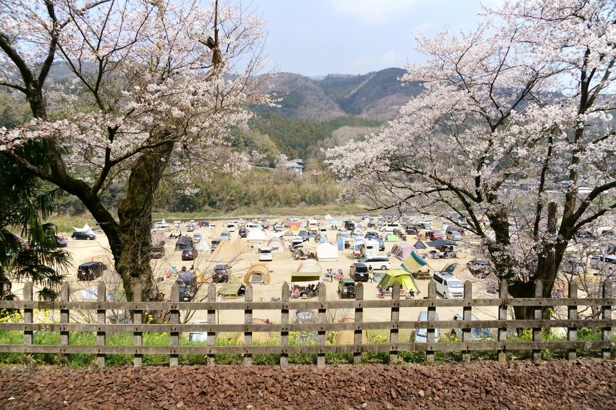 春キャンプ　関西