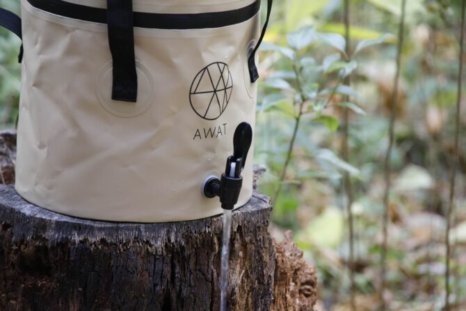 新発想。天面メッシュで利用シーン拡大。多機能でシーンを選ばない「AWAT ジャグ」