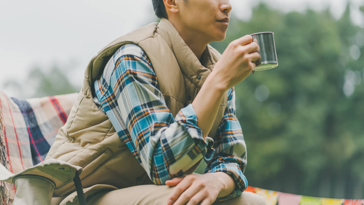 気温の高い今年の重ね着