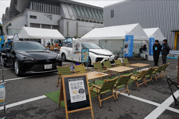 キャンプ女子株式会社、次世代の自動車やキャンプの魅力を紹介