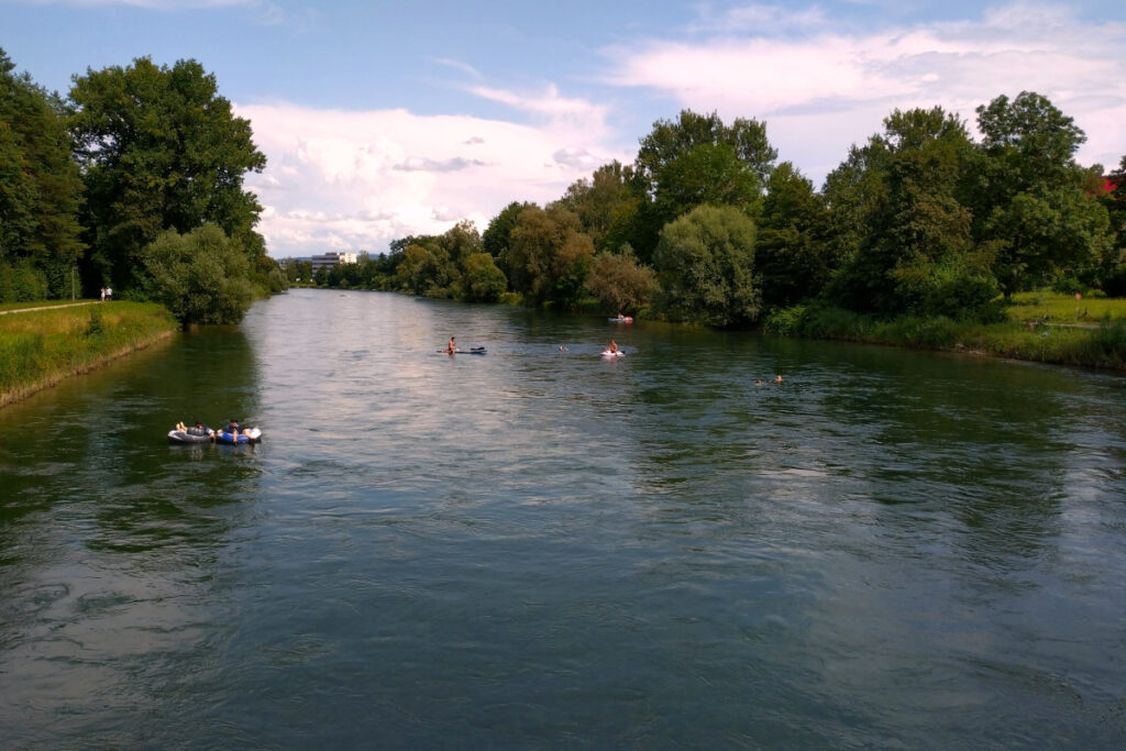 スイスの夏の通勤事情