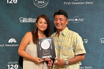 Peace Cafe Hawaiiがハワイ版ミシュラン「ハレ・アイナ・アワード」、2年連続シルバーを受賞！