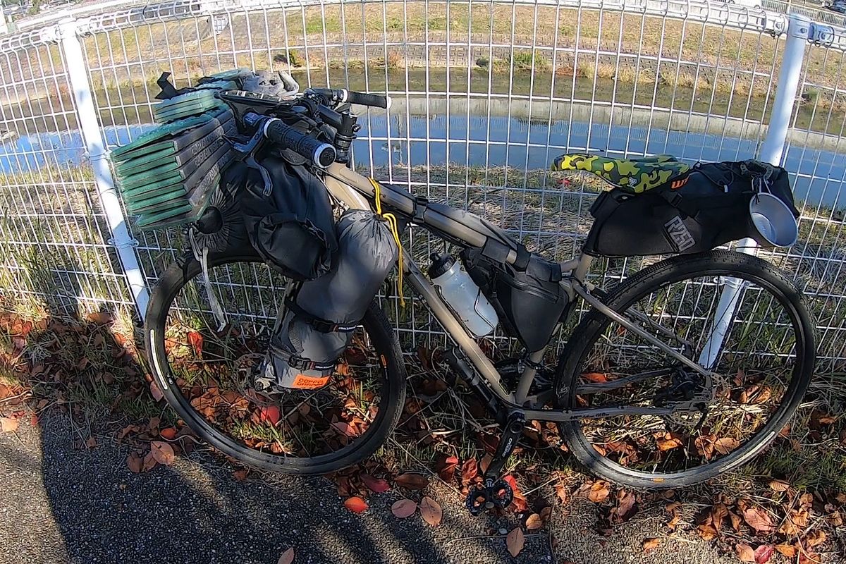 自転車キャンプに挑戦！