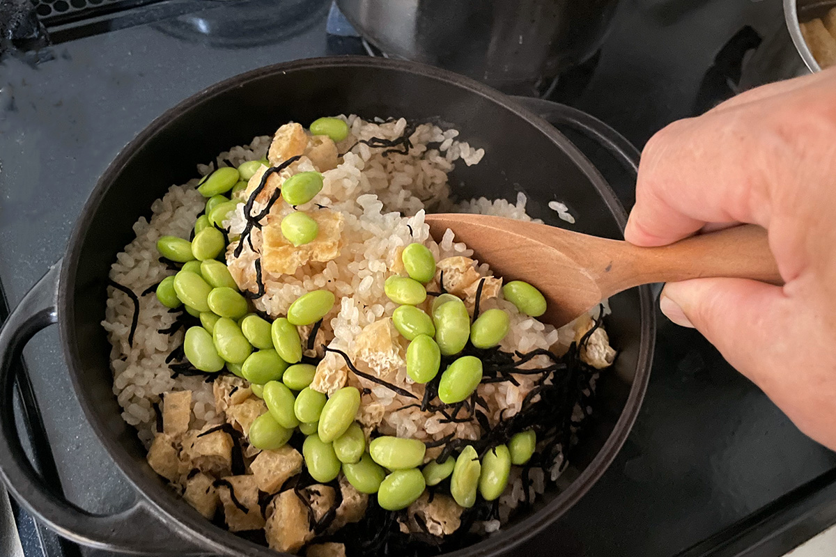 あけぼの大豆と枝豆のおいしいゆで方