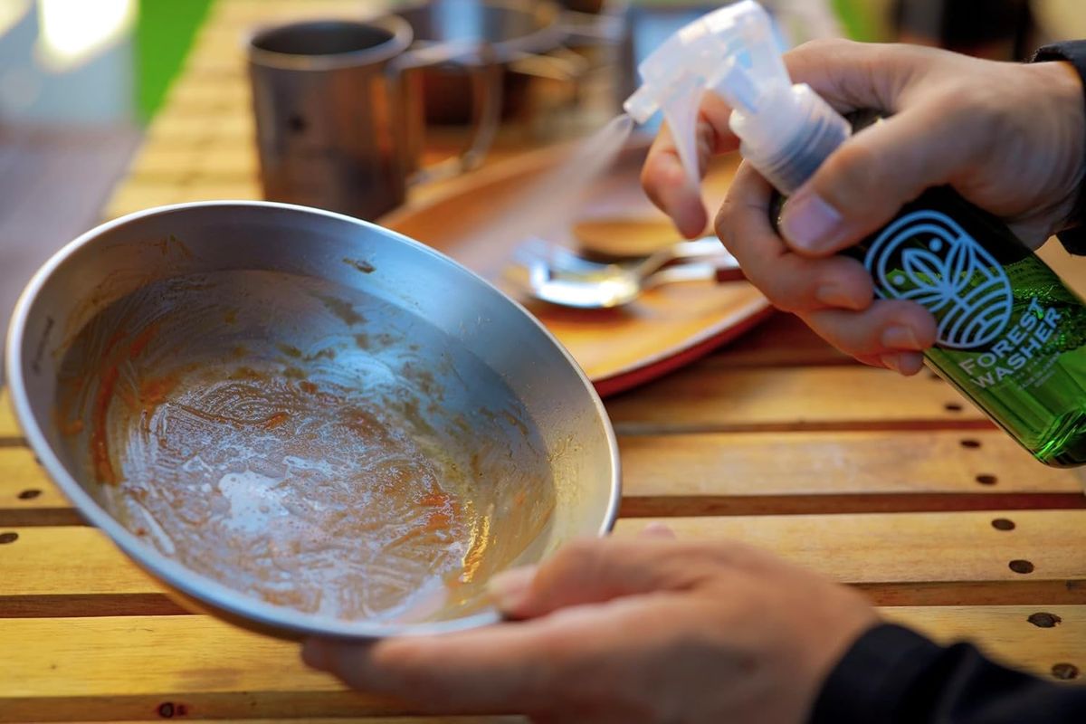 冬キャンプの味方！洗い流さない食器用洗剤おすすめアイテム紹介