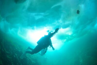 極限の青の世界。流氷ダイビングの魅力と完全準備ガイド