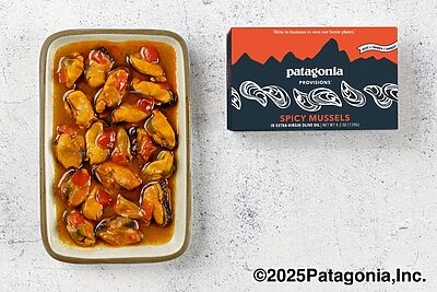 パタゴニア プロビジョンズからムール貝オリーブオイル漬けの新フレーバー「スパイシー」が登場