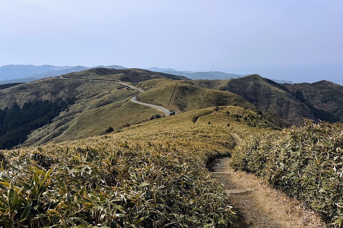 伊豆山稜線歩道体験記 