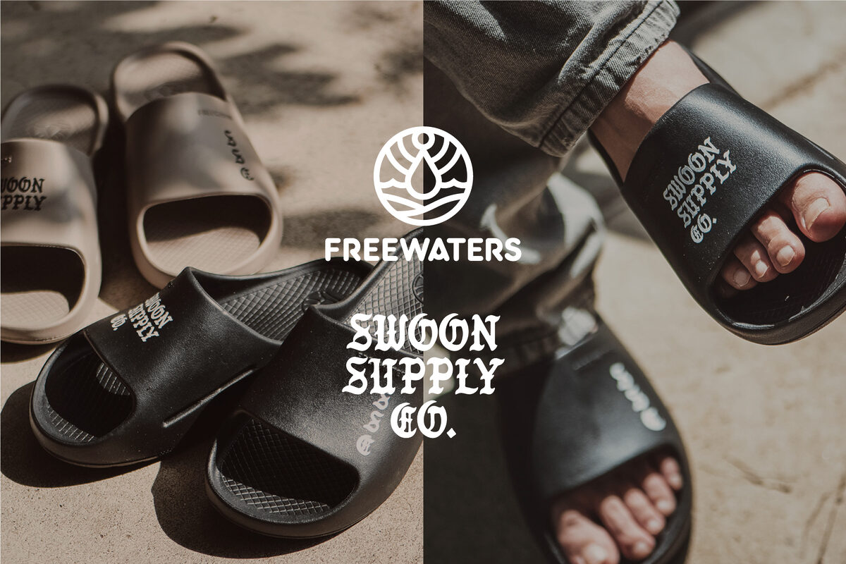 『FREEWATERS』と 『KIBACOWORKS』初の限定コラボサンダル