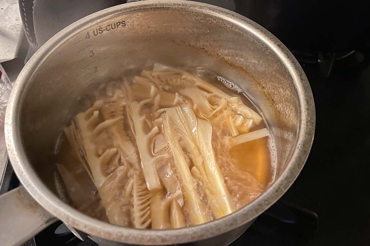 メンマ　竹林再生