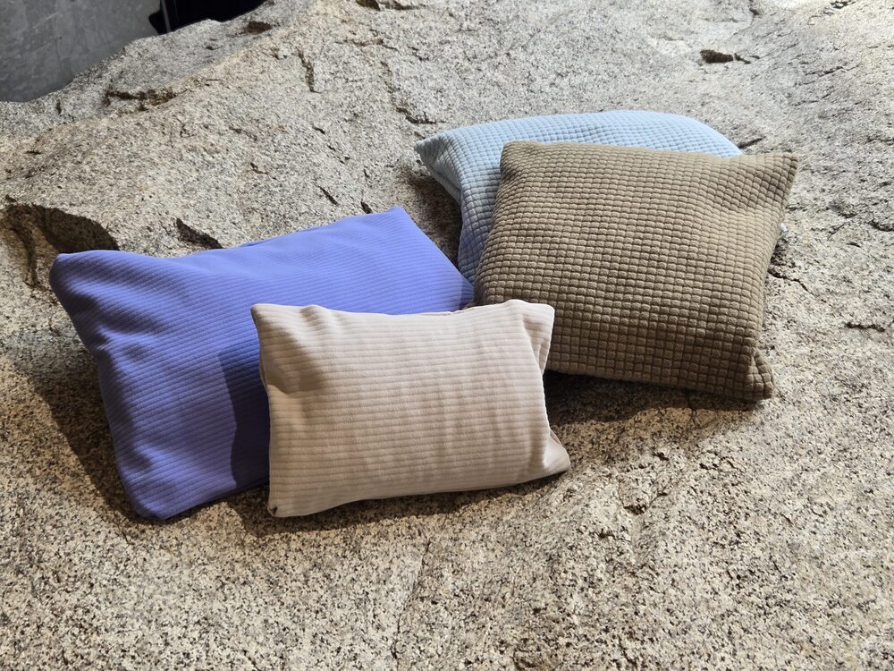 「ポリゴン」でつくる座布団&まくらのワークショップ