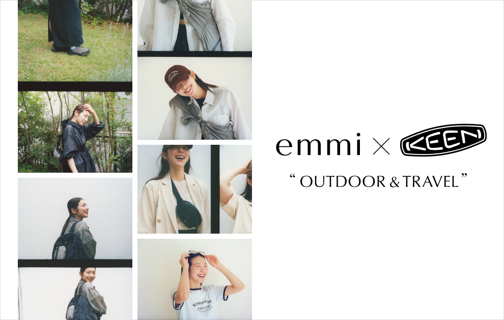 【emmi×KEEN】サステナブルコレクションが登場
