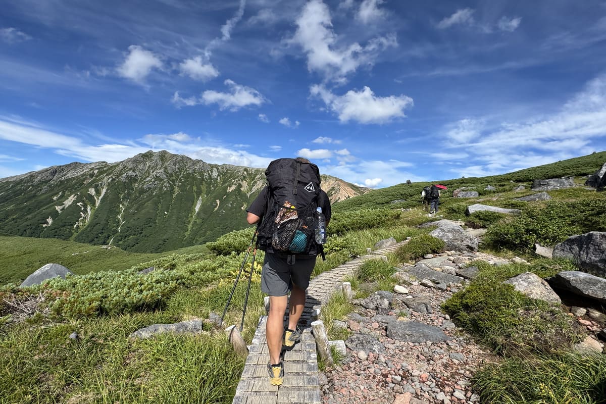 雲ノ平 縦走