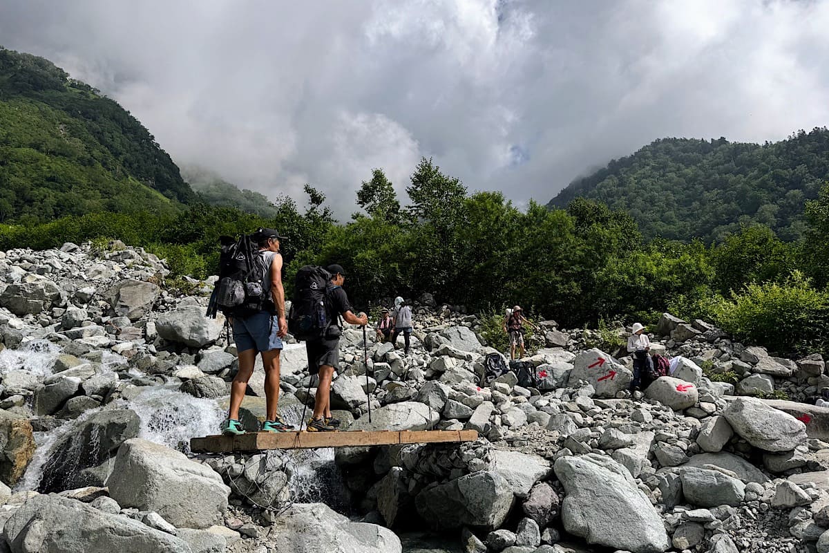 雲ノ平　縦走