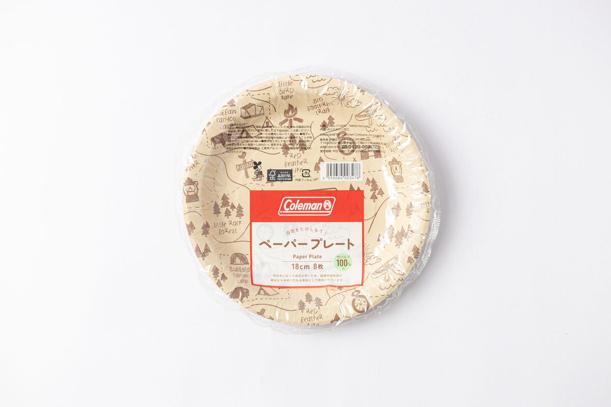 「コールマン」コラボの使い切りテーブルウェアが登場