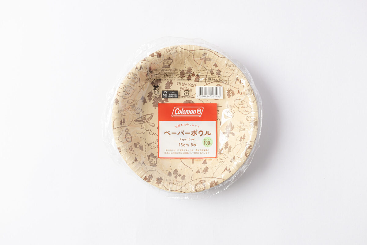 「コールマン」コラボの使い切りテーブルウェアが登場