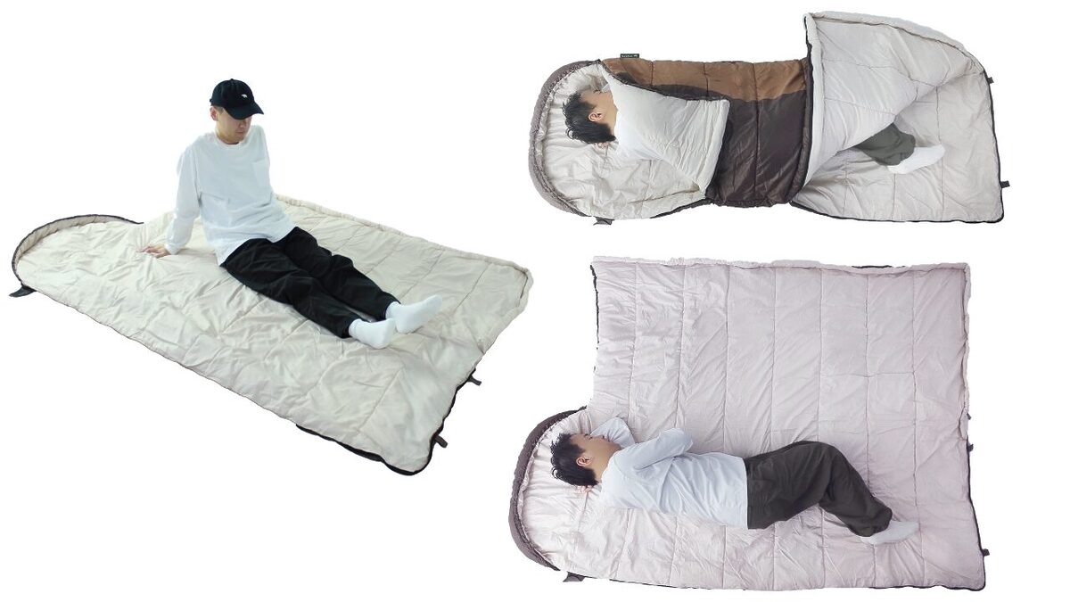 Bears Rockの-15℃封筒型寝袋