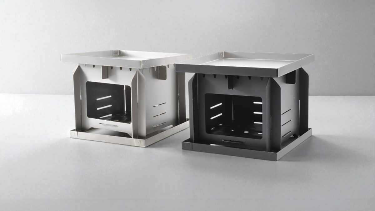 113gの超軽量コンロ『ポケットチタンコンロ』発売