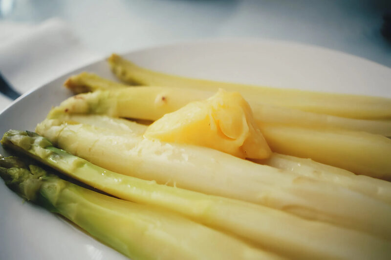 ホワイトアスパラのソテー
